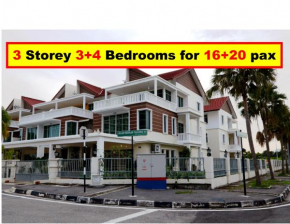 Near Gurney 3-Storey Event Hse by Felice Homestay